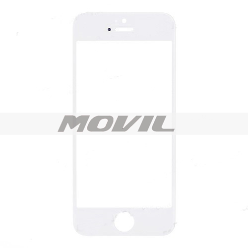 Black White Color Replacement Front Screen Outer Touch Screen Glass Lens Replacement Part for iPhone 5 5c 5s 5G